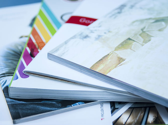 Printed brochures