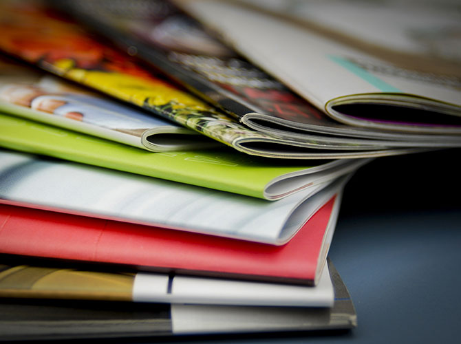 Printed brochures