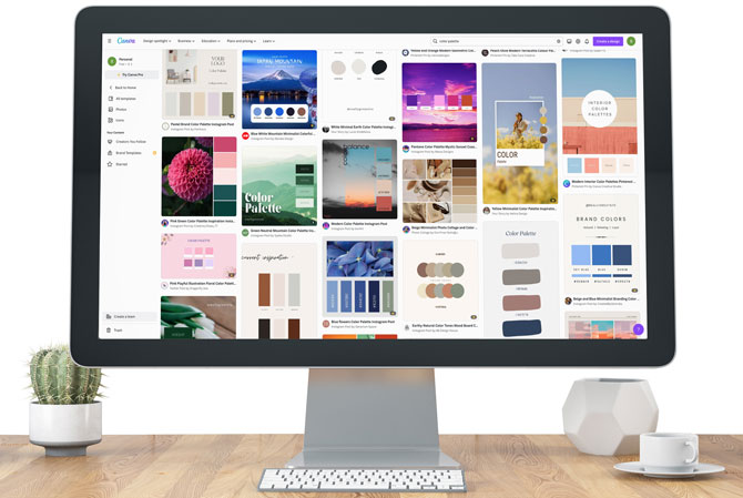 Canva Brand kit set up