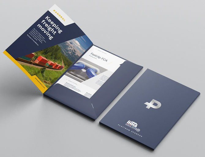 Presentation folder printing